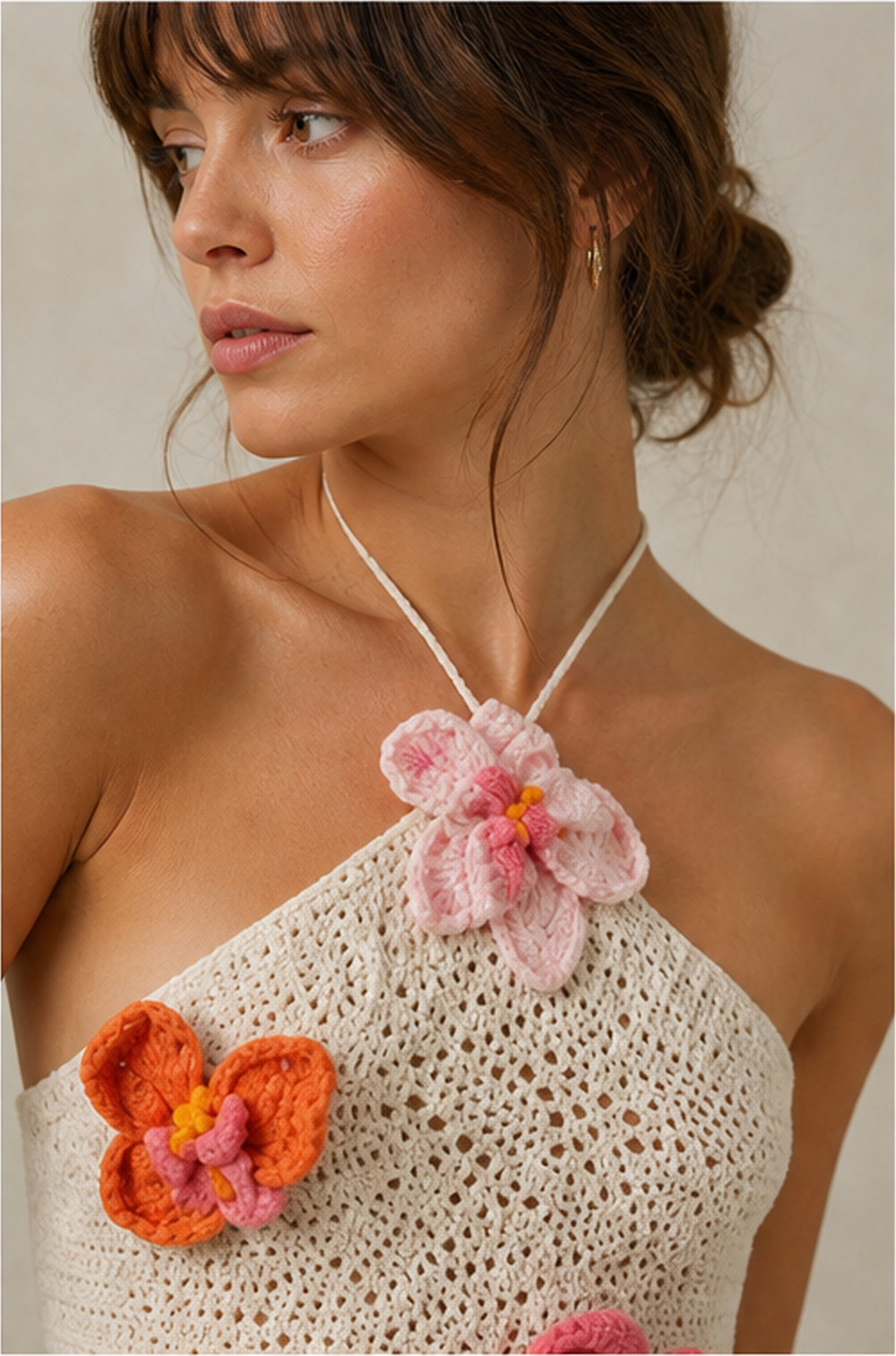 Crochet Bloom women's clothing look